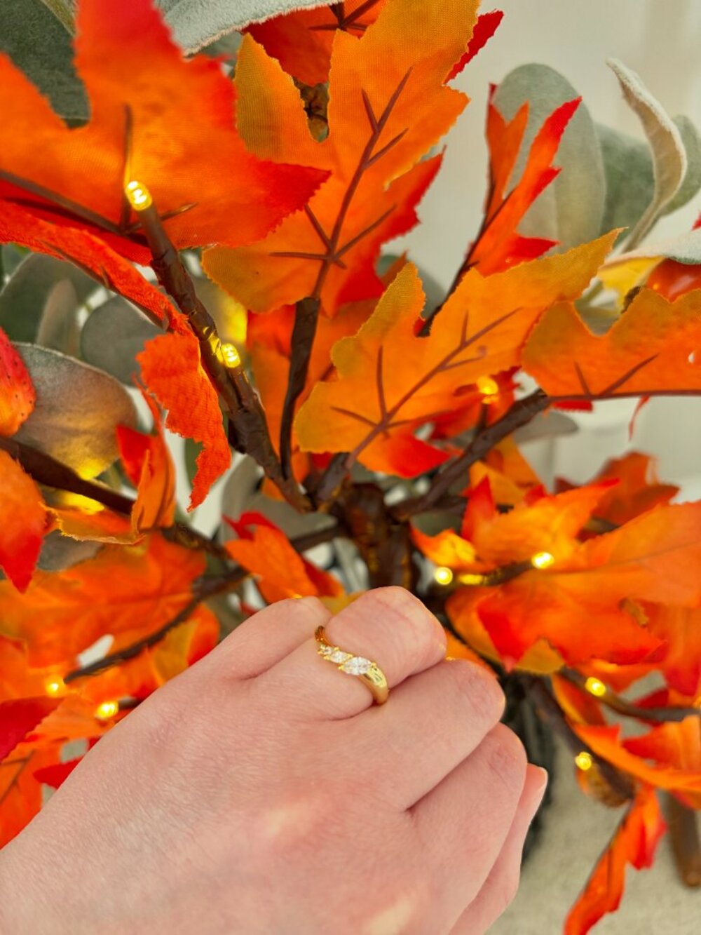 Curved Stacking Costume Ring